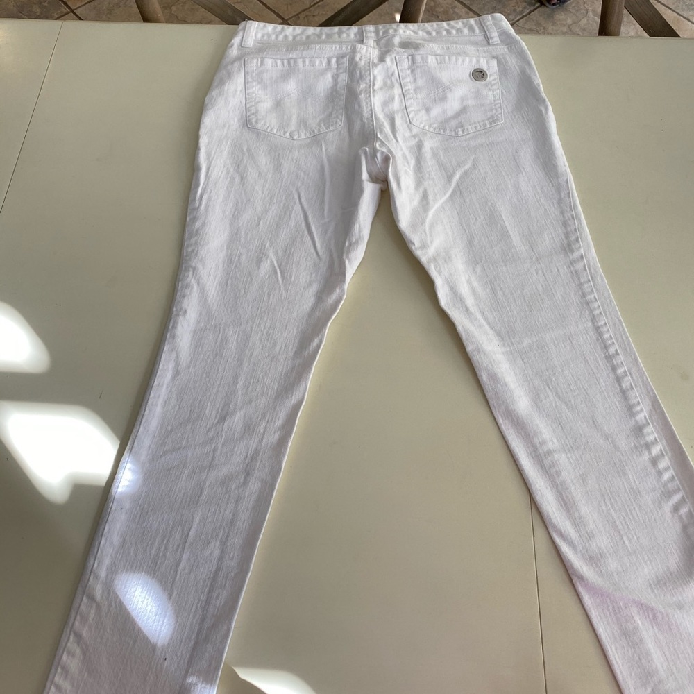 Michael kors white skinny jeans size 6p like new